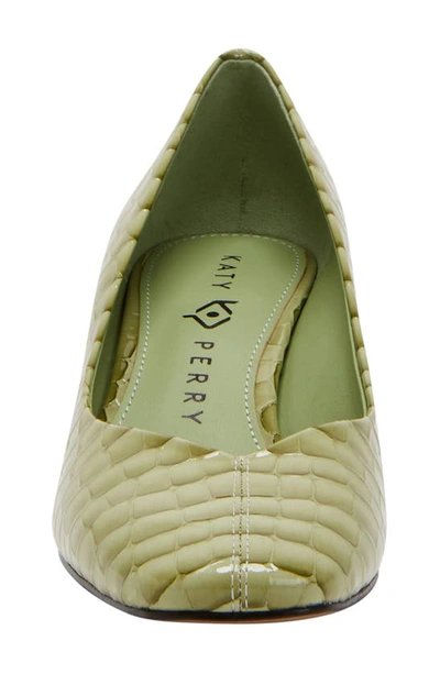 Shop Katy Perry The Laterr Pump In Green Fig