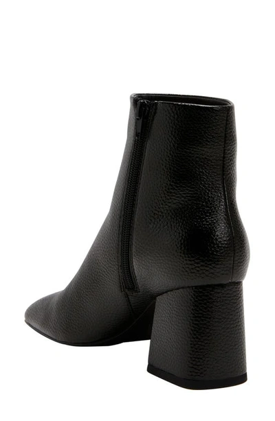 Katy Perry The Geminni Womens Faux Leather Square Toe Booties In Black