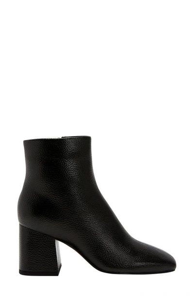 Katy Perry The Geminni Womens Faux Leather Square Toe Booties In Black