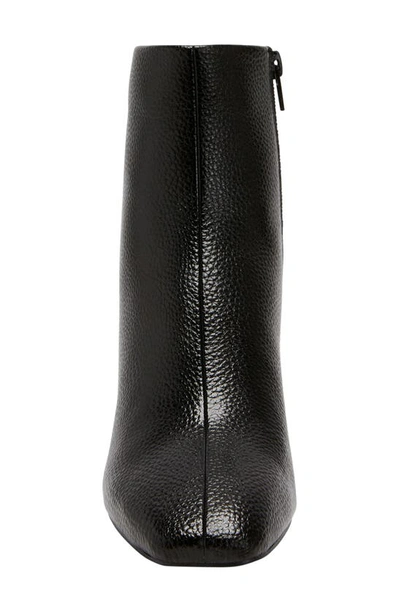 Katy Perry The Geminni Womens Faux Leather Square Toe Booties In Black
