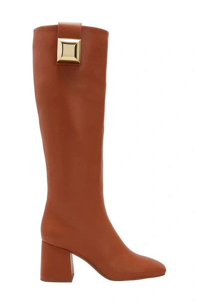 Katy Perry The Geminni Knee High Boot In Cognac