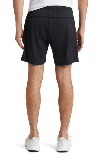Reigning Champ 6-inch Solotex® Mesh Shorts In Heather Black