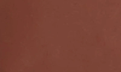 Avec Les Filles Water Resistant Faux Leather Trench Coat In Sienna