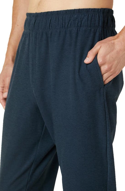 Shop Beyond Yoga Take It Easy Athletic Pants In Nocturnal Navy