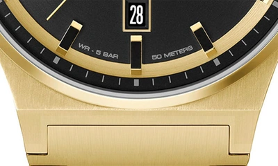 Shop Hugo Boss Candor Bracelet Watch, 41mm In Black