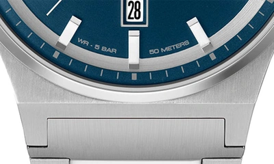 Hugo Boss Men's Candor Quartz Basic Calendar Stainless Steel Watch 41mm In Blue