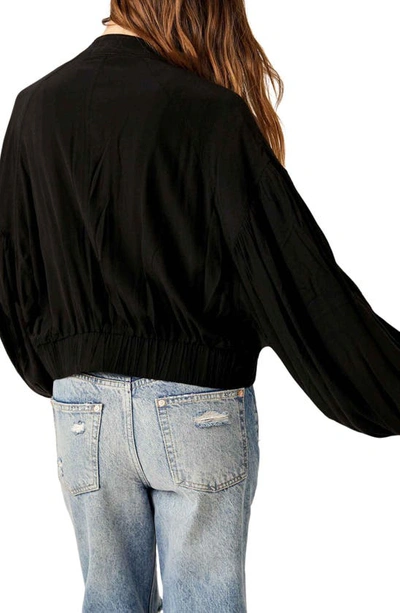 Shop Free People On Pointe Bomber Jacket In Black
