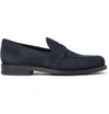 TOD'S Suede Penny Loafers