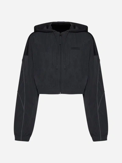 Reebok Long-sleeved Casual Jacket In Black