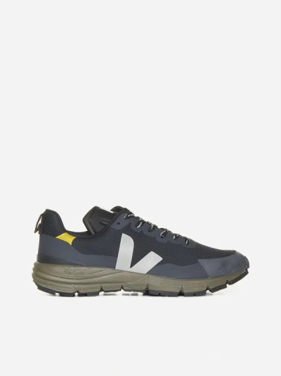 Shop Veja Dekkan Mesh Sneakers In Black,grey