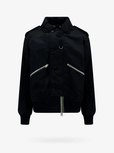 Shop Sacai Jacket In Black