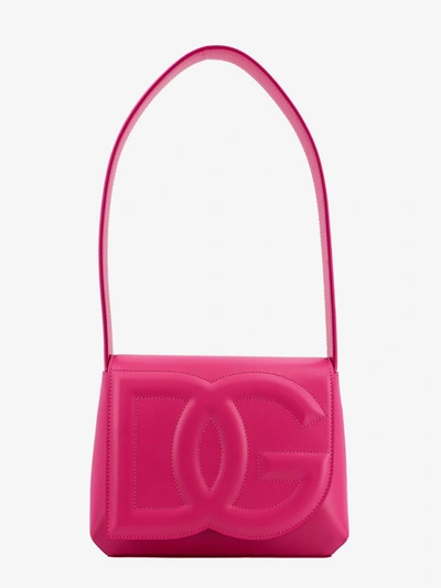 Shop Dolce & Gabbana Shoulder Bag In Pink