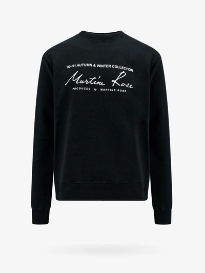 Shop Martine Rose Sweatshirt In Black