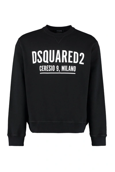 Shop Dsquared2 Logo Printed Crewneck Sweatshirt In Default Title