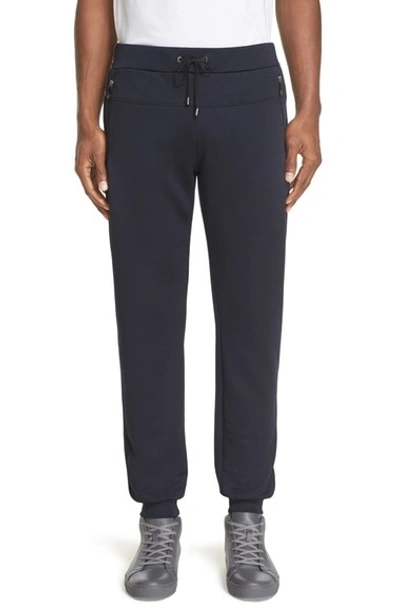 Versace Collection Sweatpants In Navy