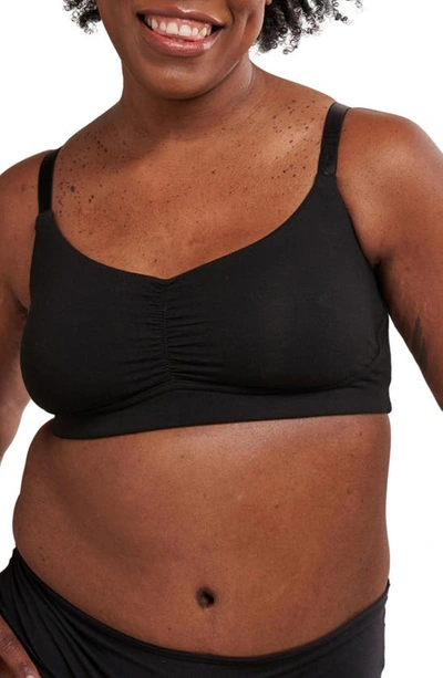 Shop Anaono Monica Full Coverage Post-surgery Pocketed Wireless Bra In Black