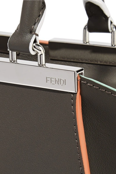 Shop Fendi 3jours Small Leather Tote