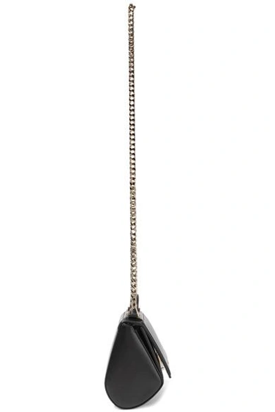 Shop Givenchy Pandora Box Shoulder Bag In Black Leather