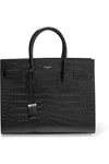 Saint Laurent Small Sac De Jour Embossed Calfskin Satchel - Black