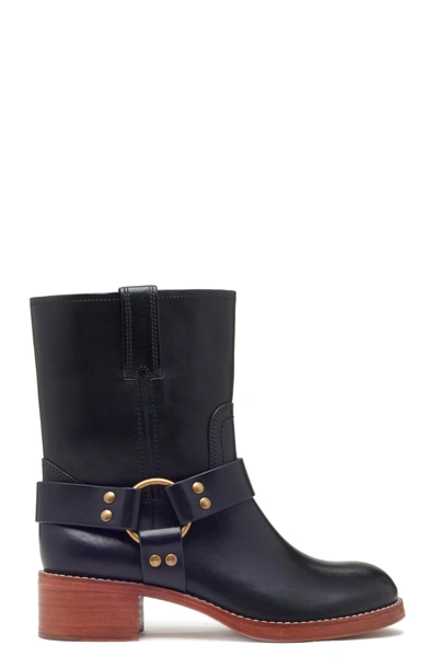 Marc Jacobs Woman Campbell Leather Ankle Boots Black