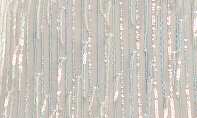 Shop Speechless Sequin Fringe Long Sleeve Minidress In Wtird