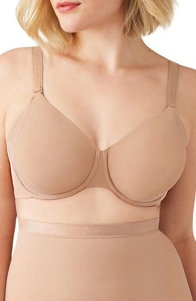 Shop Wacoal Shape Revelation Uneven Underwire Bra In Praline