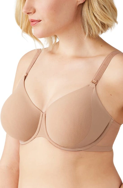 Shop Wacoal Shape Revelation Uneven Underwire Bra In Praline