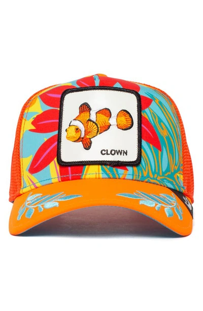 Shop Goorin Bros Public Anemone Trucker Hat In Orange