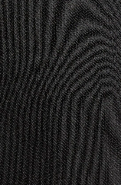 Shop Acne Studios Pimmy Wool Blend Crepe Pants In Black
