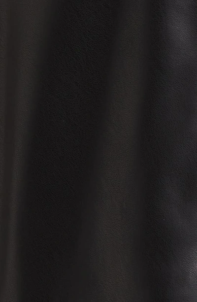 Kobi Halperin Benji Single-button Faux-leather Jacket In Black