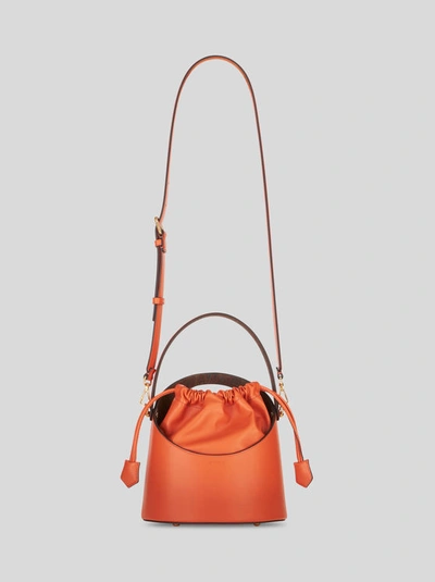 Shop Etro Saturno Bag In Orange