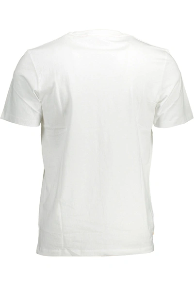 Shop Timberland White Cotton Men's T-shirt
