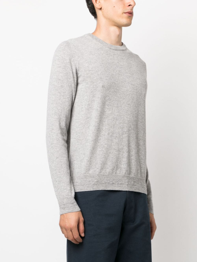 Shop There Was One Crew-neck Cashmere Jumper In Grey