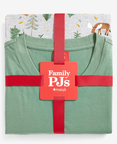 Shop Family Pajamas Matching  Women's Mix It Forest Pajamas Set, Created For Macy's In Woodland Forest