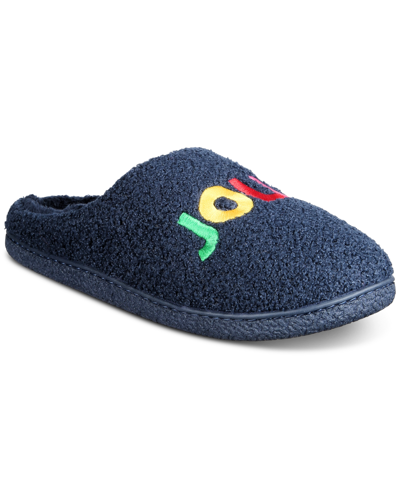 Shop Family Pajamas Men's Jolly Closed-toe Slippers, Created For Macy's