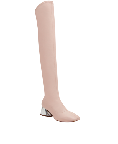 Shop Katy Perry Women's The Clarra Over-the-knee Boots In Pink Clay