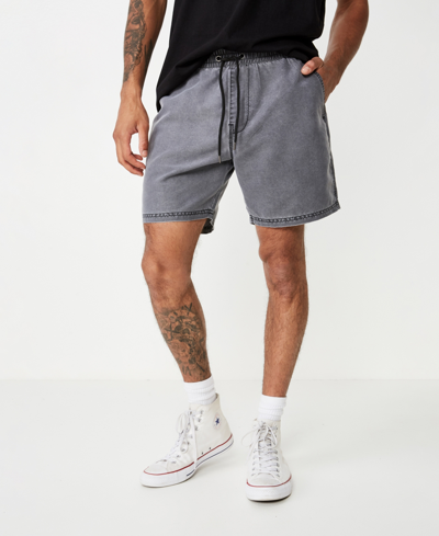 Shop Cotton On Men's Kahuna Drawstring Shorts In Black