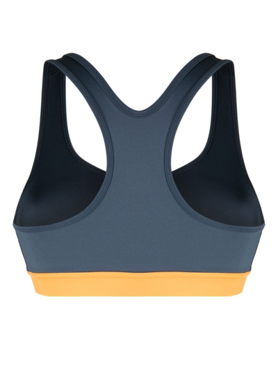 7 Days Active Kk Logo-print Sports Bra In Blau