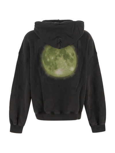 Shop Off-white Super Moon Arr Over Hoodie In Black