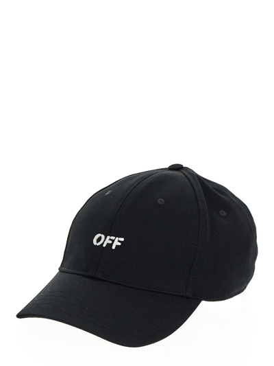 Off-white Logo-embroidered Baseball Cap