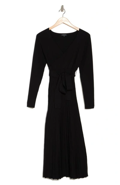 Shop Area Stars Riley Long Sleeve Dress In Black