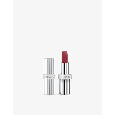 Prada Tonka Soft Matte Monochrome Refillable Lipstick 3.8g In Tonka