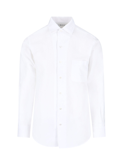 Shop Loro Piana 'andré' Shirt In White