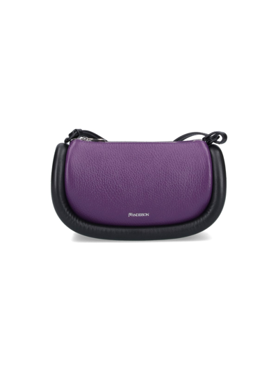 Shop Jw Anderson 'bumper-12' Shoulder Bag In Purple