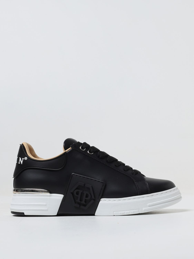 Shop Philipp Plein Sneakers  Men Color Black 1