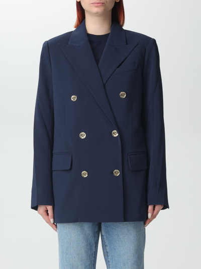 Shop Michael Kors Jacket  Woman Color Blue