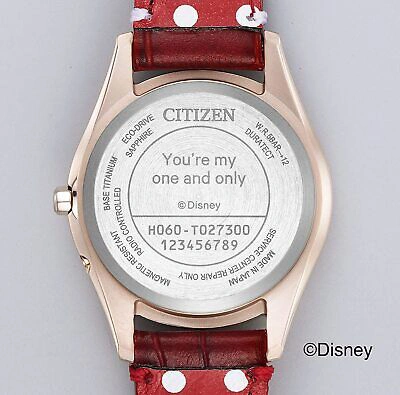Pre-owned Citizen [] Wristwatch Exceed &quot; Disney Collection&quot; Exceed World L