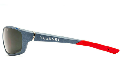 Pre-owned Vuarnet Sunglasses Vl191800071622 Vl1918 Racing 1918 Blue & Grey Polar Polarized In Gray