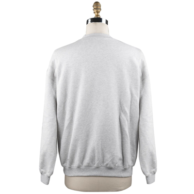 Pre-owned Kanye West Oversize Sweater Crewneck Season 5 100% Cotton Size L Kwmx16 In Gray