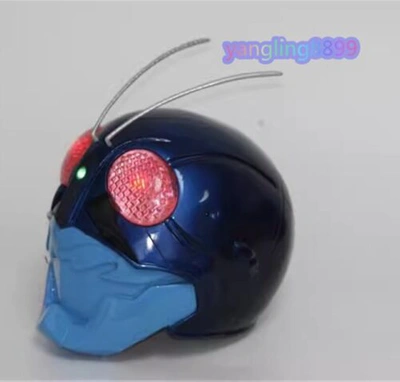 Pre-owned Handmade Kamen Rider The First Cosplay Helmet Masked Rider Led Mask Halloween Party Props In As Shown